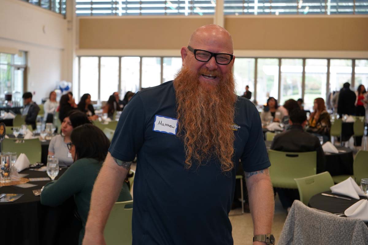 Students attend Etiquette Luncheon at Crafton Hills College.