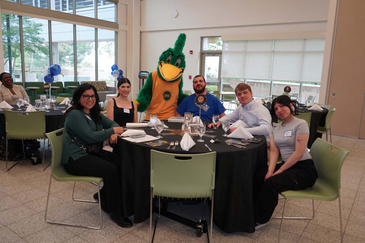 Students attend Etiquette Luncheon at Crafton Hills College.