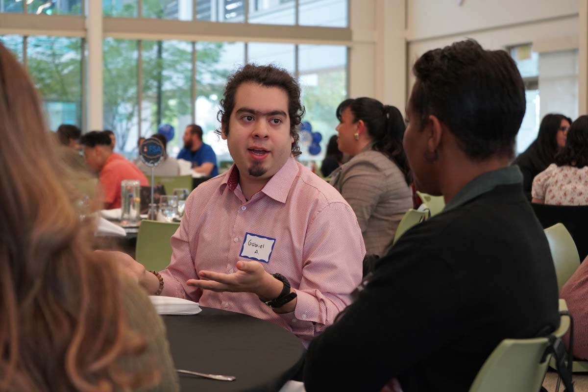 Students attend Etiquette Luncheon at Crafton Hills College.
