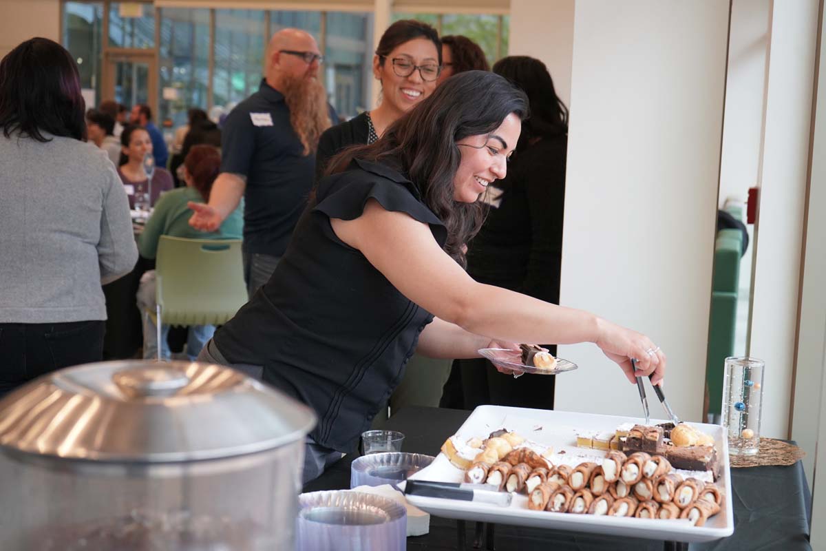 Students attend Etiquette Luncheon at Crafton Hills College.