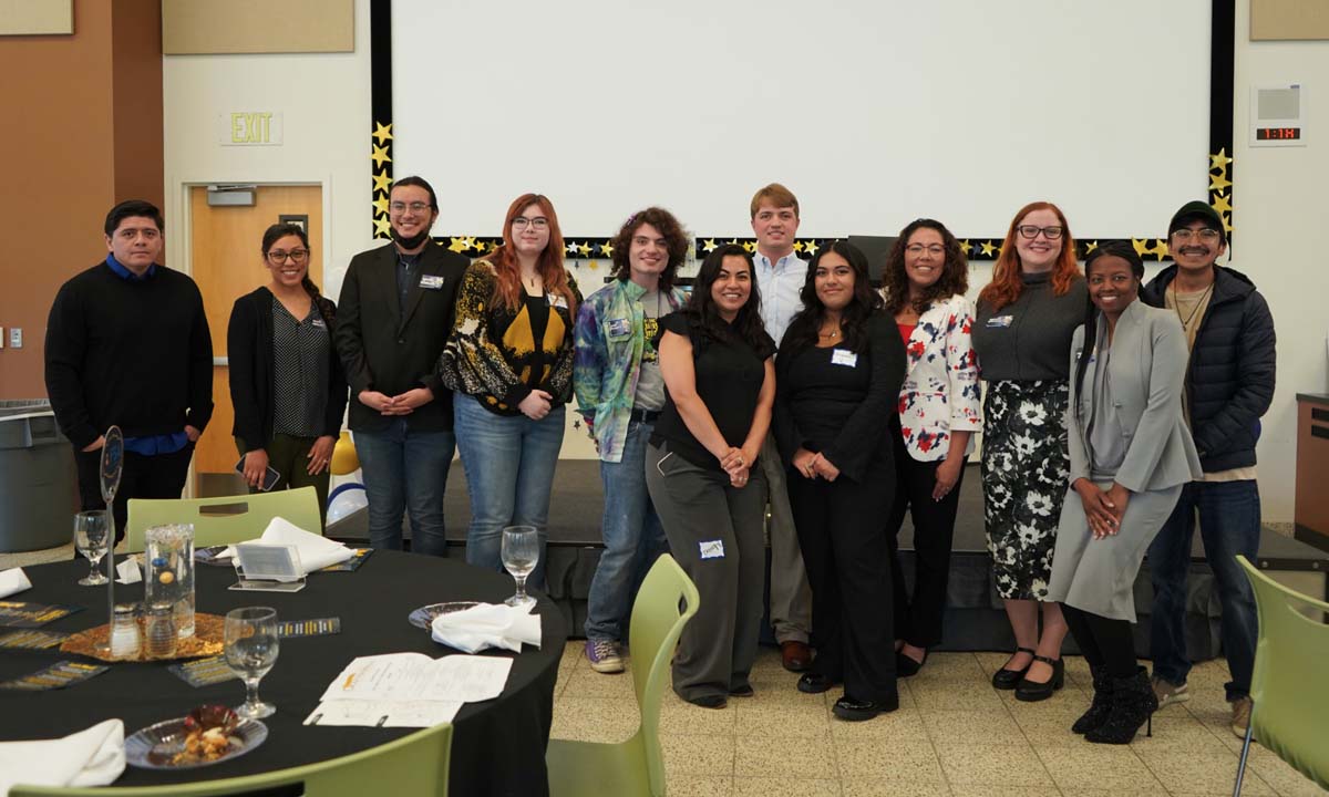 Students attend Etiquette Luncheon at Crafton Hills College.
