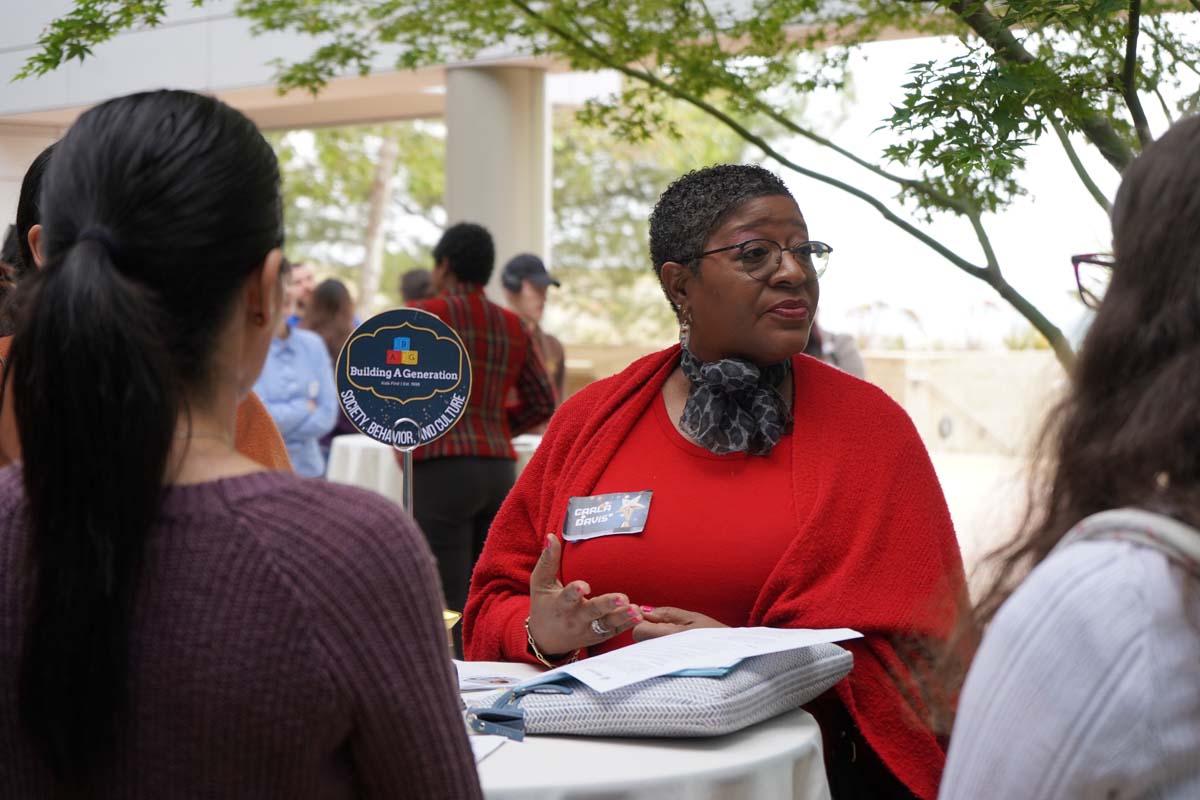 Students attend Etiquette Luncheon at Crafton Hills College.
