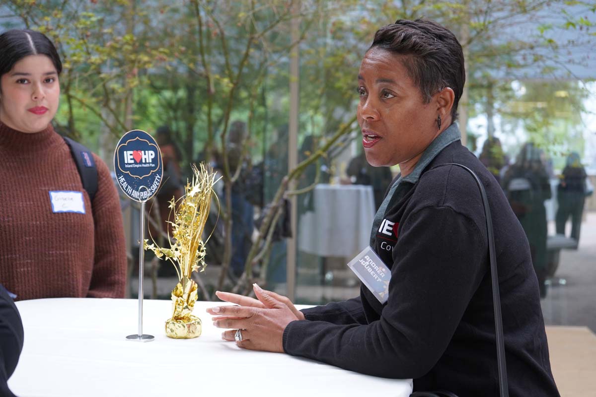 Students attend Etiquette Luncheon at Crafton Hills College.