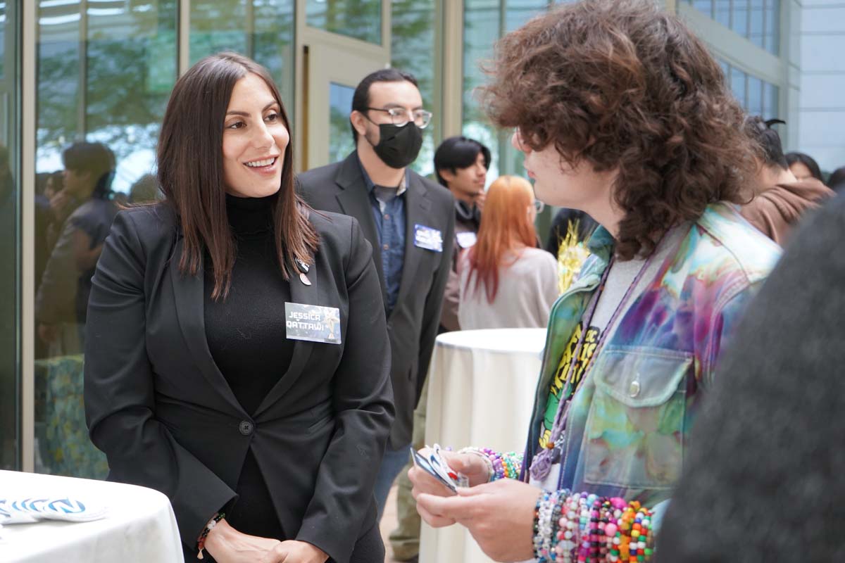 Students attend Etiquette Luncheon at Crafton Hills College.