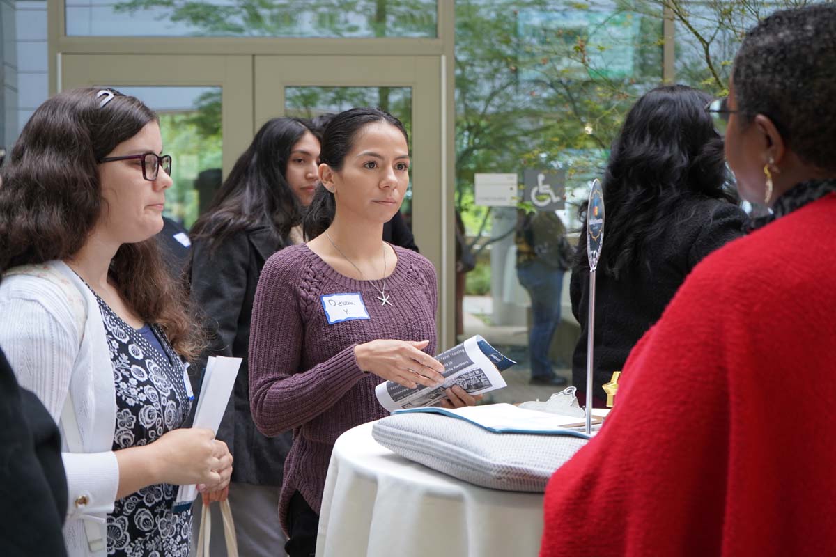 Students attend Etiquette Luncheon at Crafton Hills College.