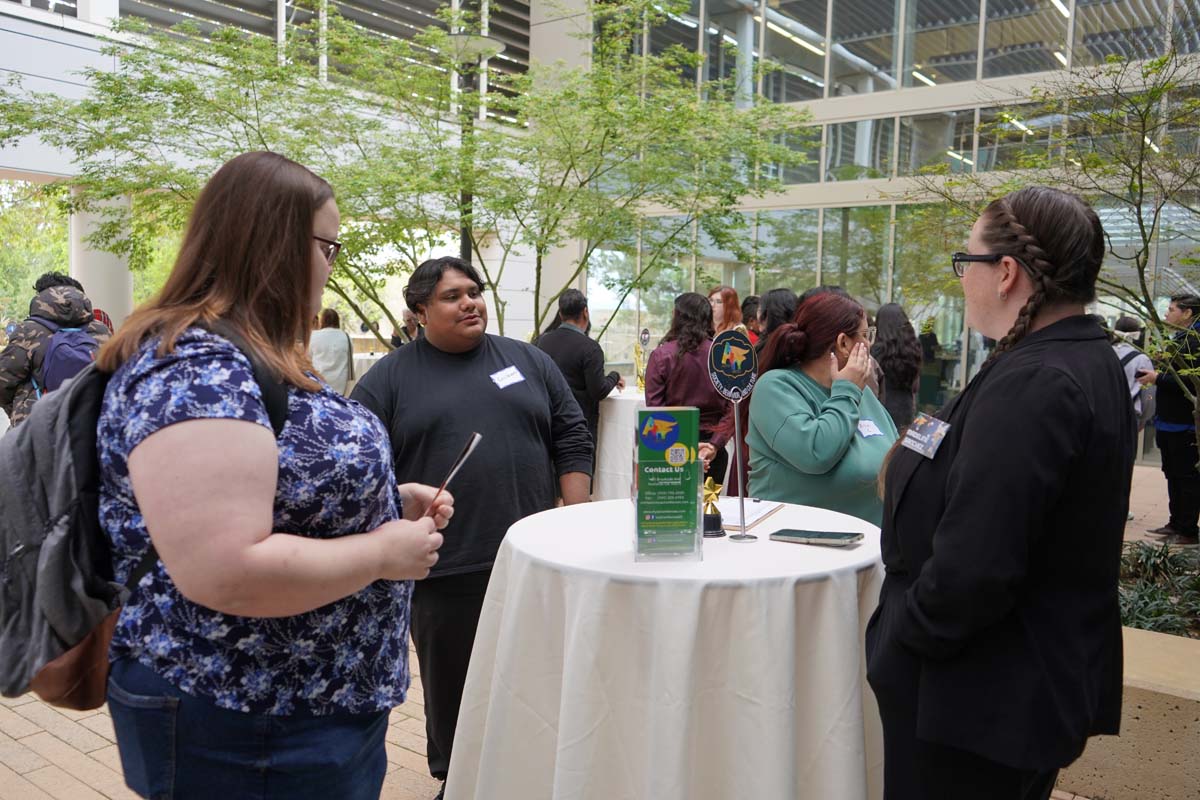 Students attend Etiquette Luncheon at Crafton Hills College.