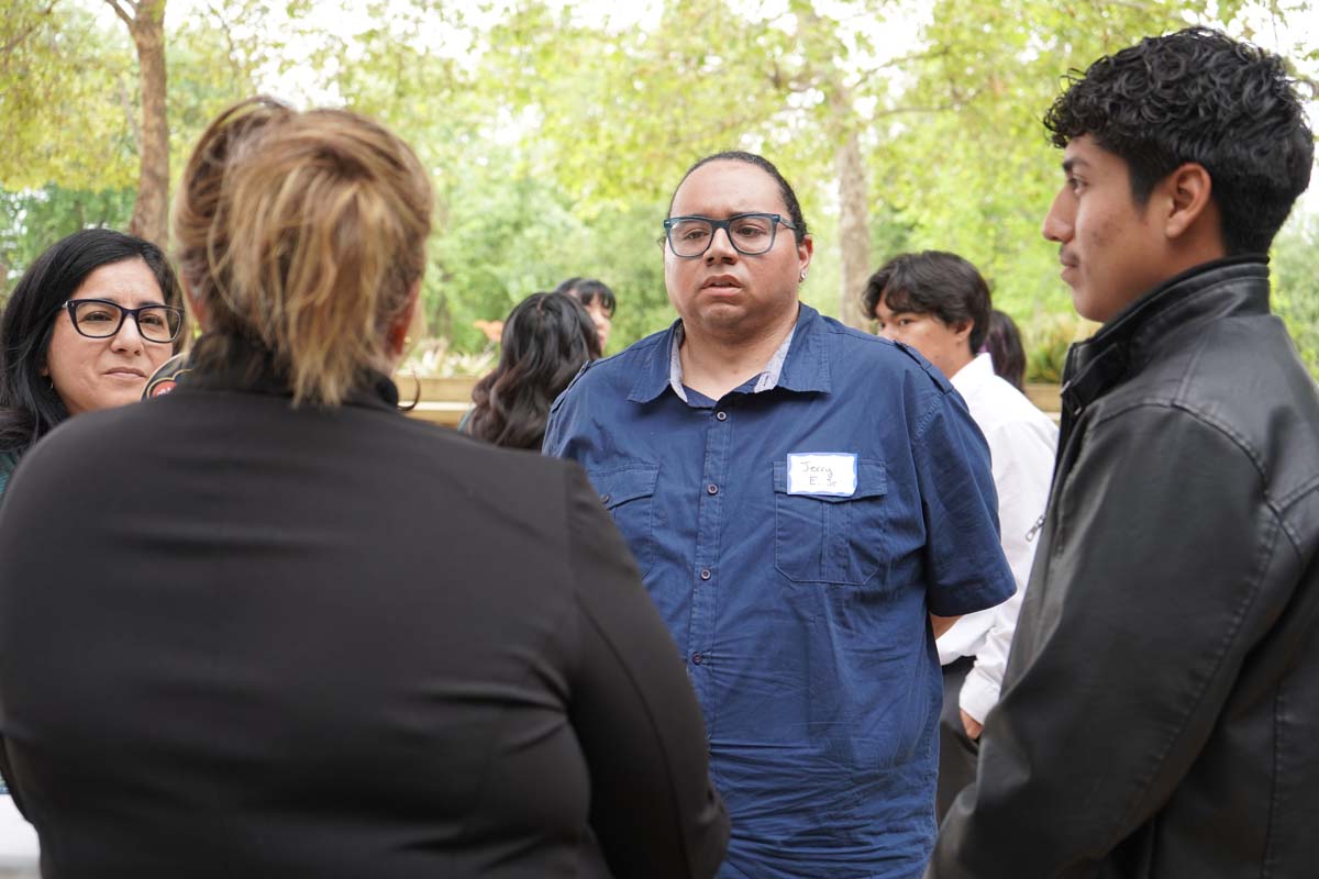 Students attend Etiquette Luncheon at Crafton Hills College.