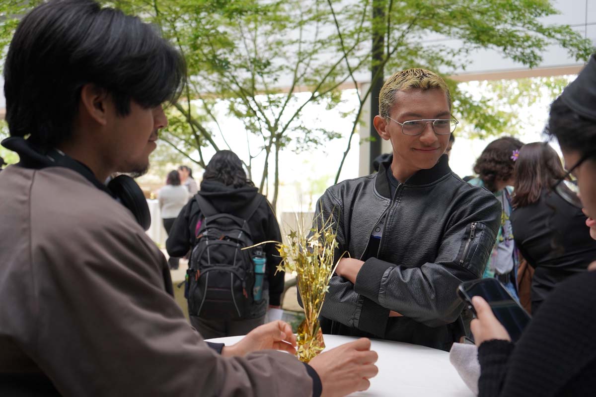 Students attend Etiquette Luncheon at Crafton Hills College.