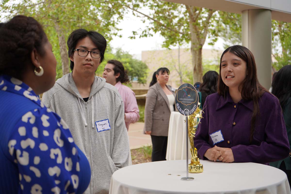 Students attend Etiquette Luncheon at Crafton Hills College.