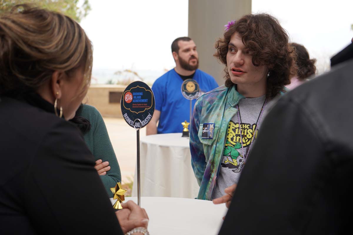 Students attend Etiquette Luncheon at Crafton Hills College.