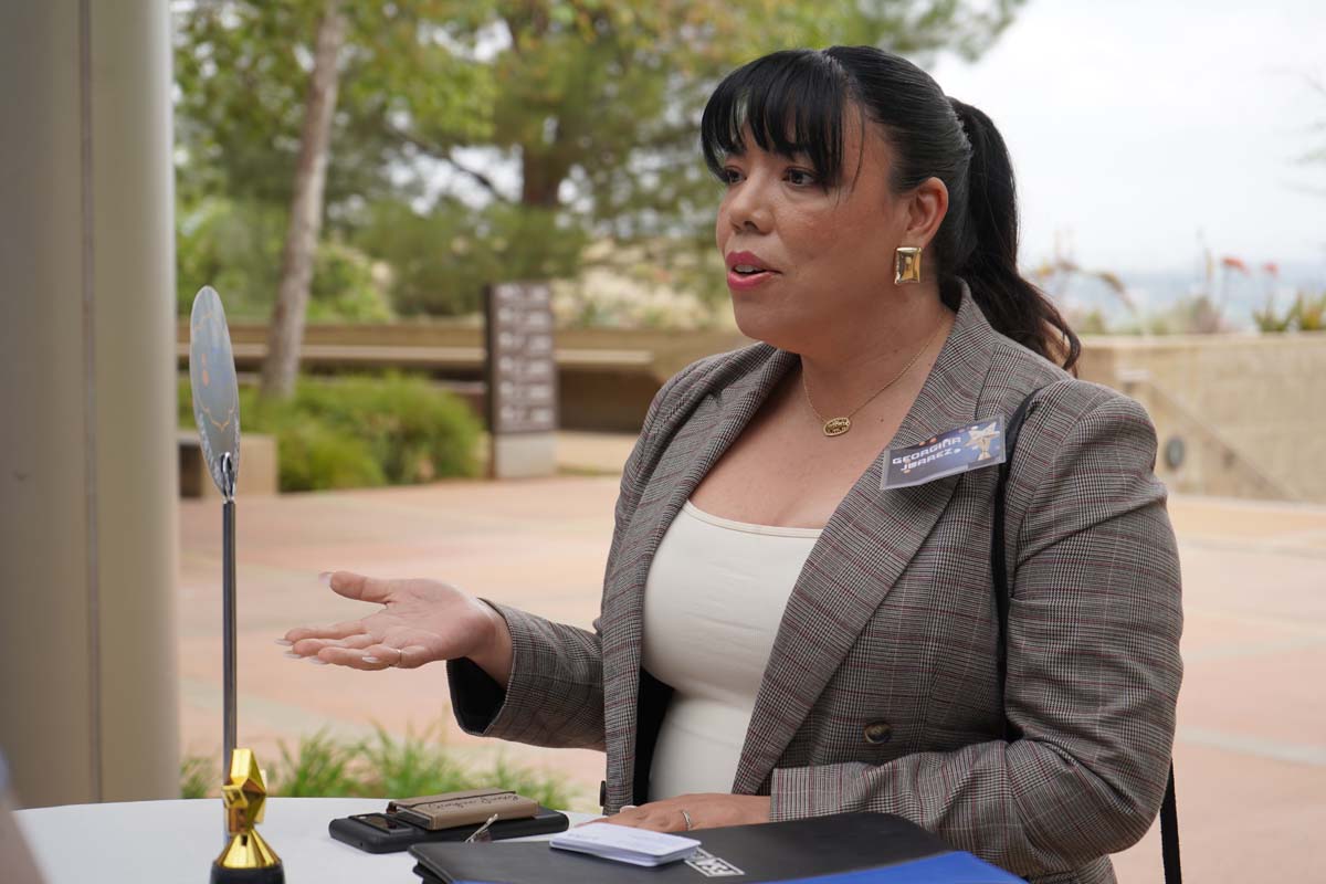 Students attend Etiquette Luncheon at Crafton Hills College.