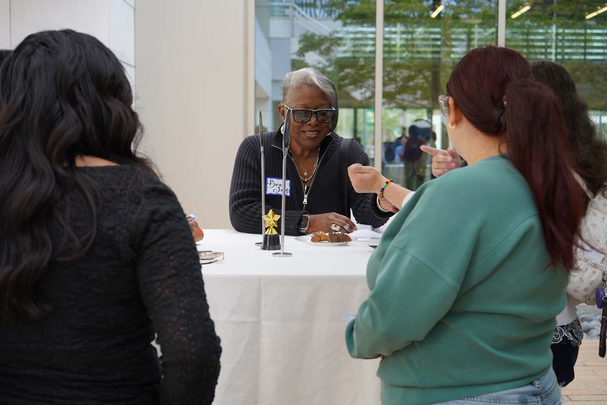 Students attend Etiquette Luncheon at Crafton Hills College.