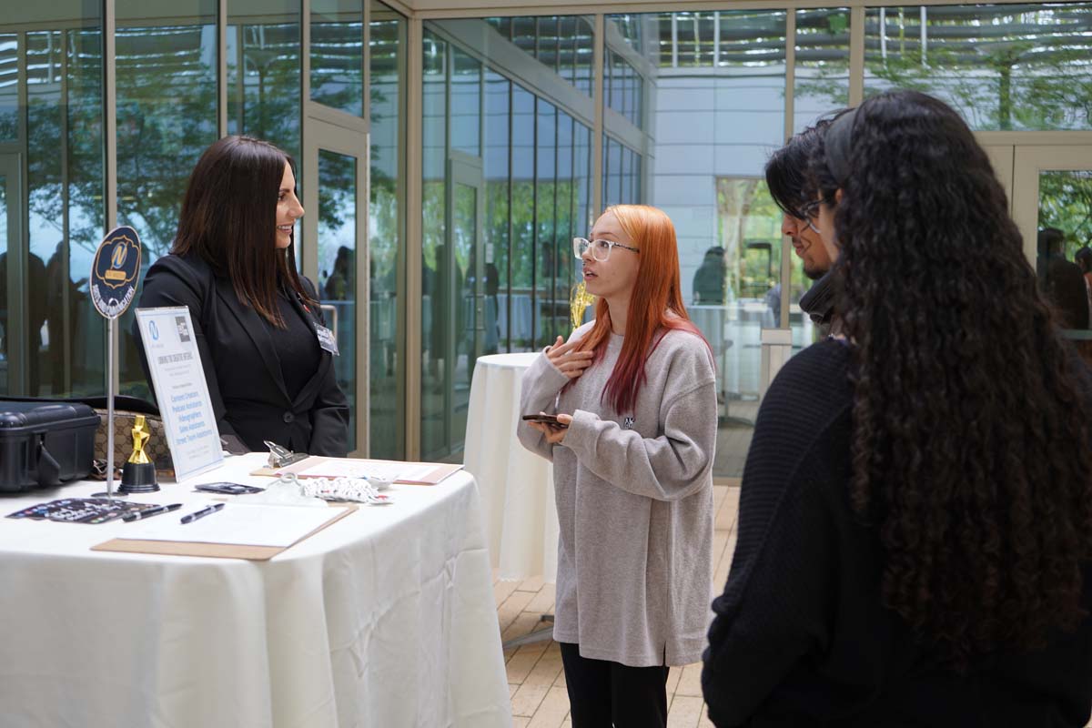 Students attend Etiquette Luncheon at Crafton Hills College.
