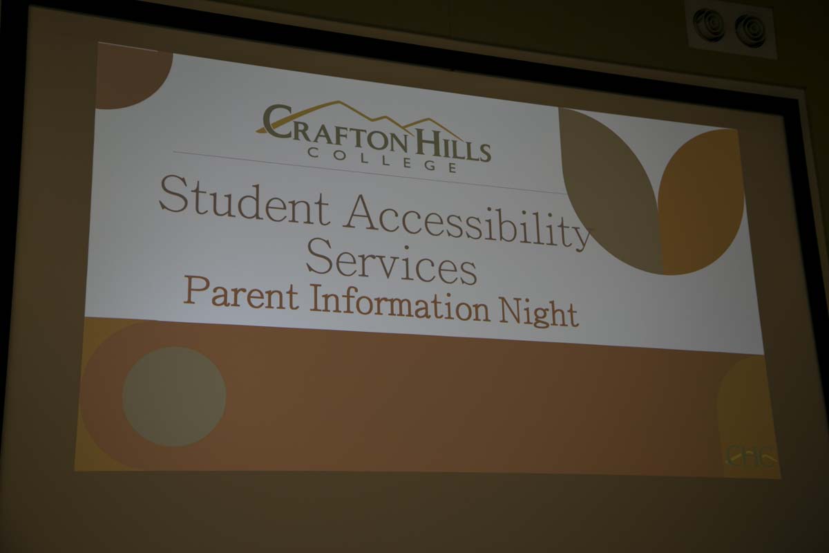 Future students and families are welcomed at CHC's transition to college night.