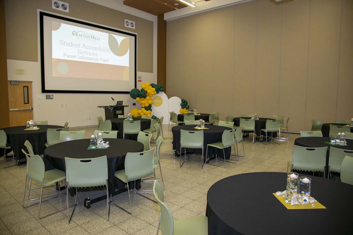 Future students and families are welcomed at CHC's transition to college night.