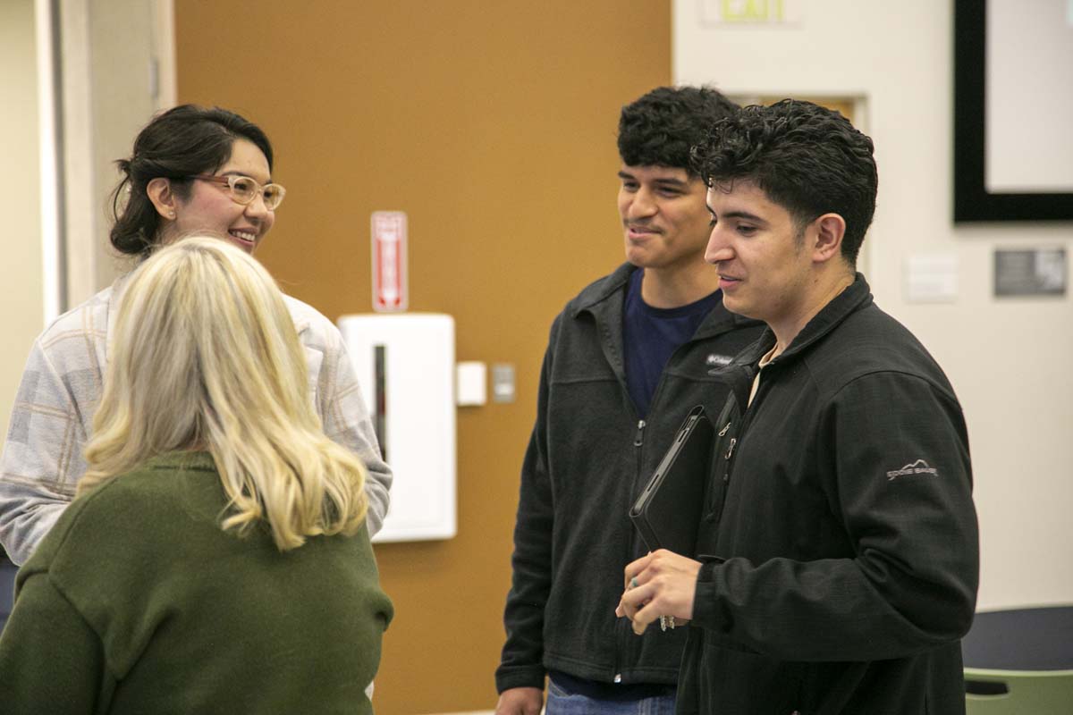 Future students and families are welcomed at CHC's transition to college night.