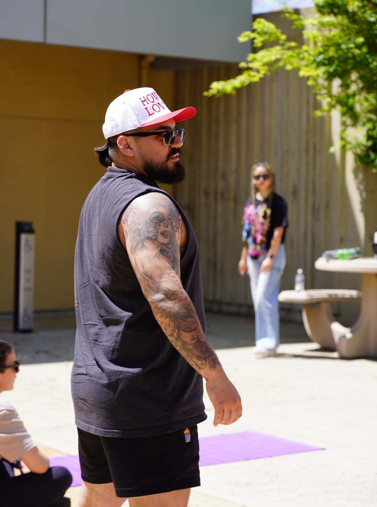 Veteran students participate in a Boot Camp for Veterans Success Week.