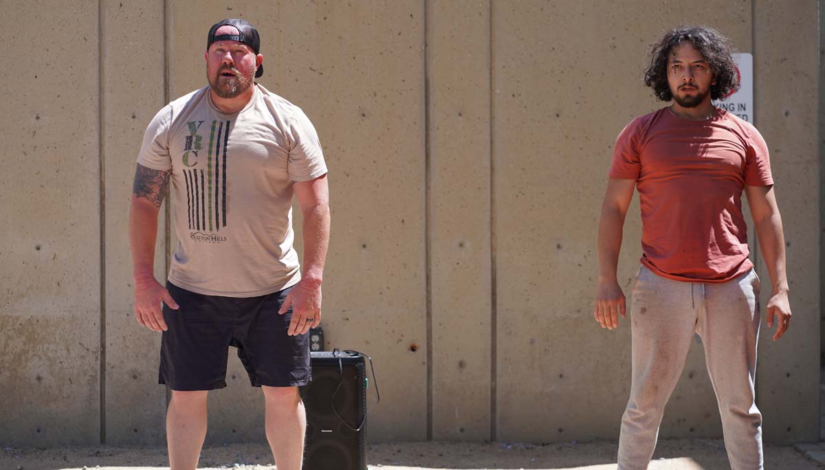 Veteran students participate in a Boot Camp for Veterans Success Week.