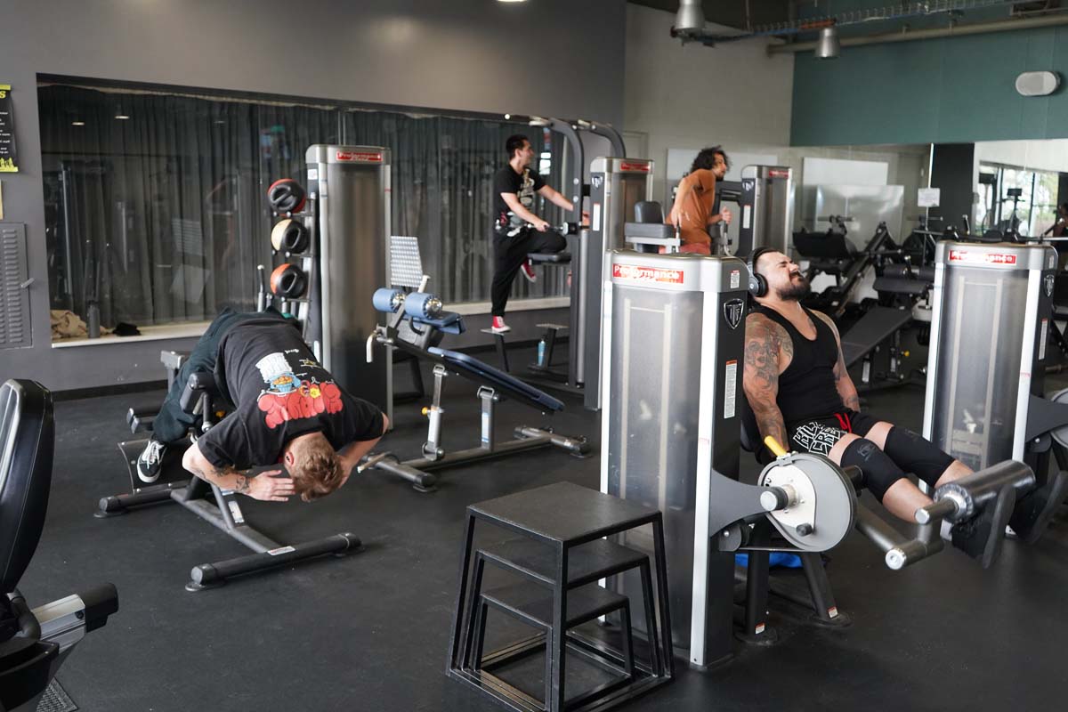 Veteran students participate in a Boot Camp for Veterans Success Week.