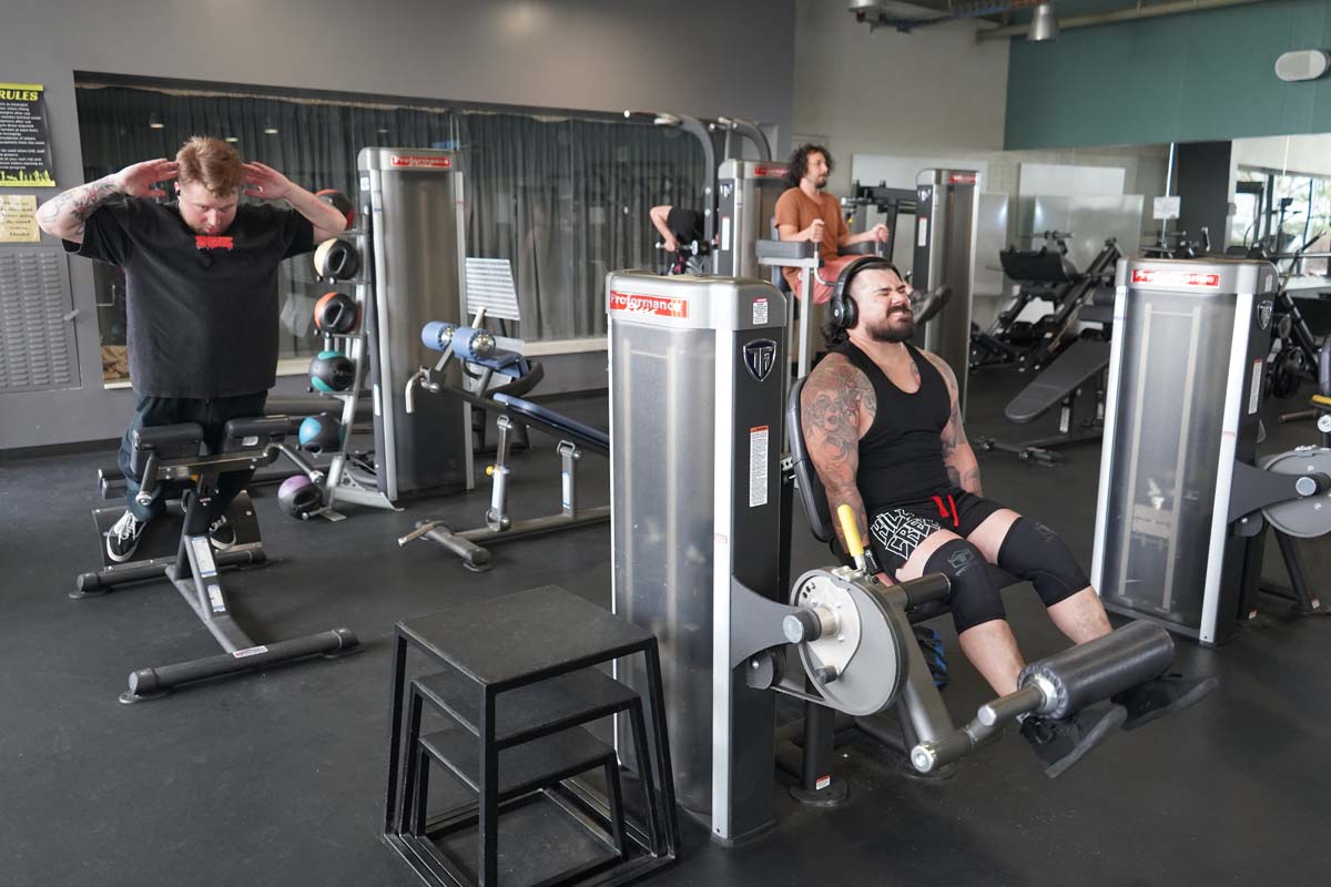 Veteran students participate in a Boot Camp for Veterans Success Week.