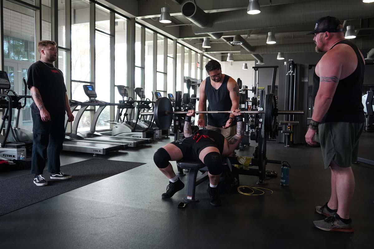 Veteran students participate in a Boot Camp for Veterans Success Week.