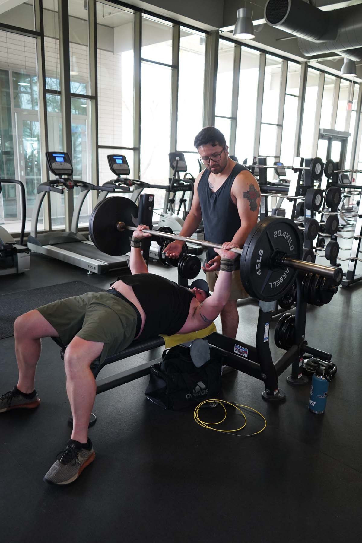 Veteran students participate in a Boot Camp for Veterans Success Week.