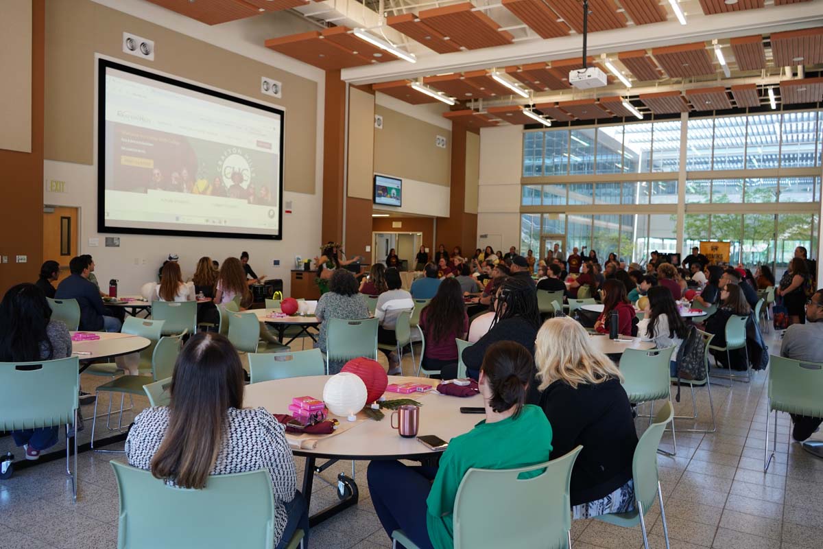 Students attend API Opening Celebration at CHC.