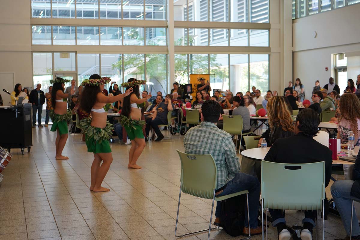 Students attend API Opening Celebration at CHC.
