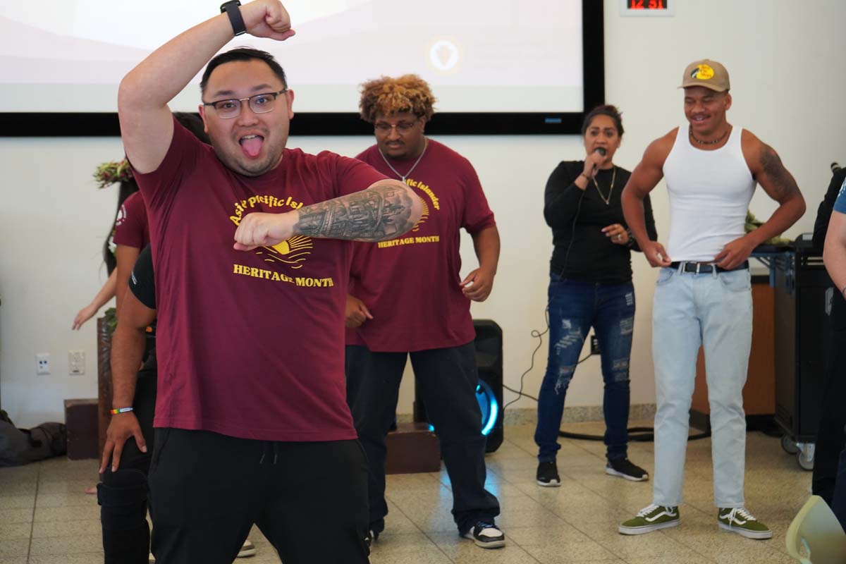 Students attend API Opening Celebration at CHC.