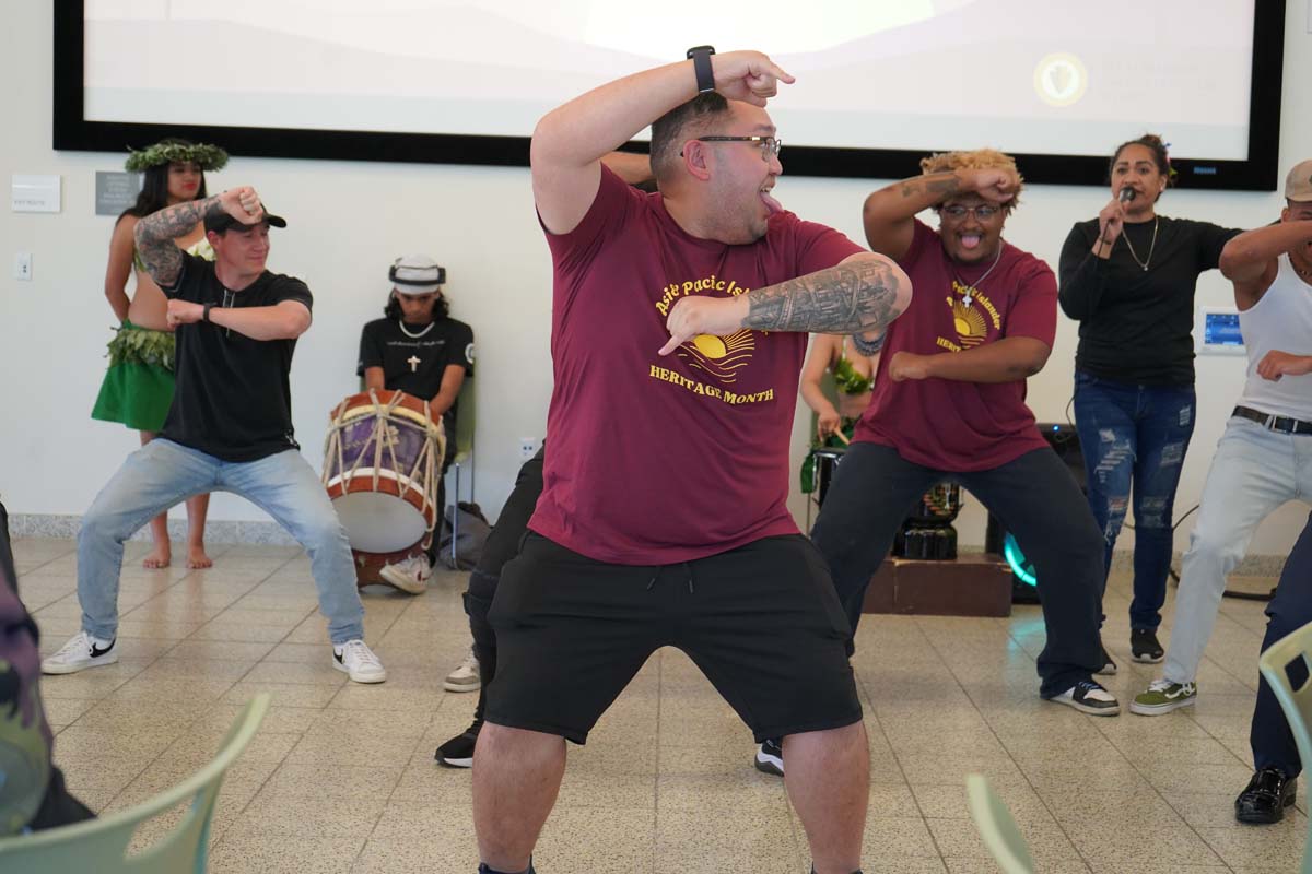 Students attend API Opening Celebration at CHC.