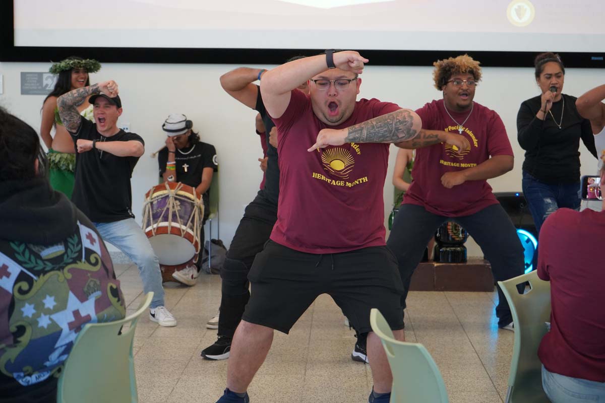 Students attend API Opening Celebration at CHC.