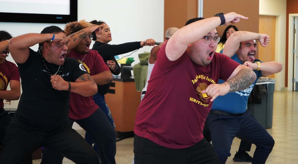 Students attend API Opening Celebration at CHC.