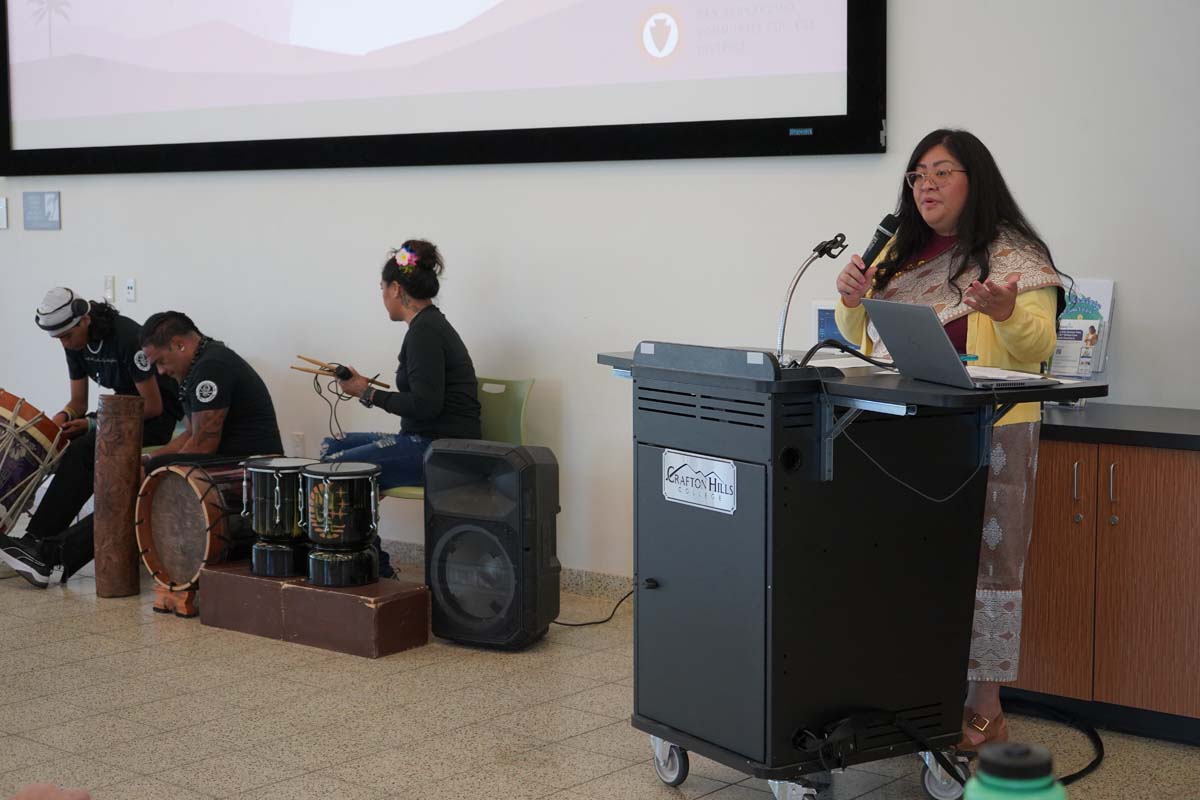 Students attend API Opening Celebration at CHC.