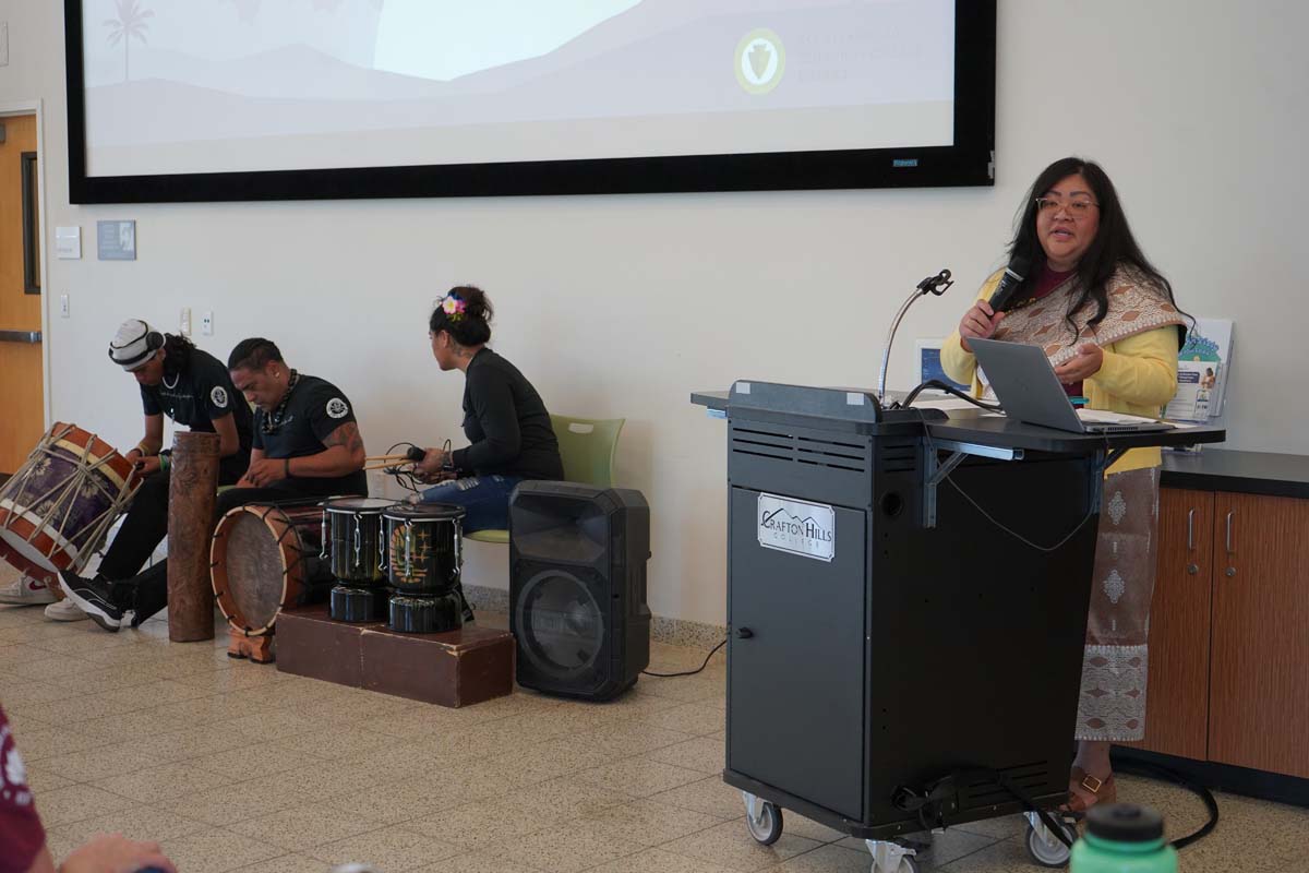 Students attend API Opening Celebration at CHC.