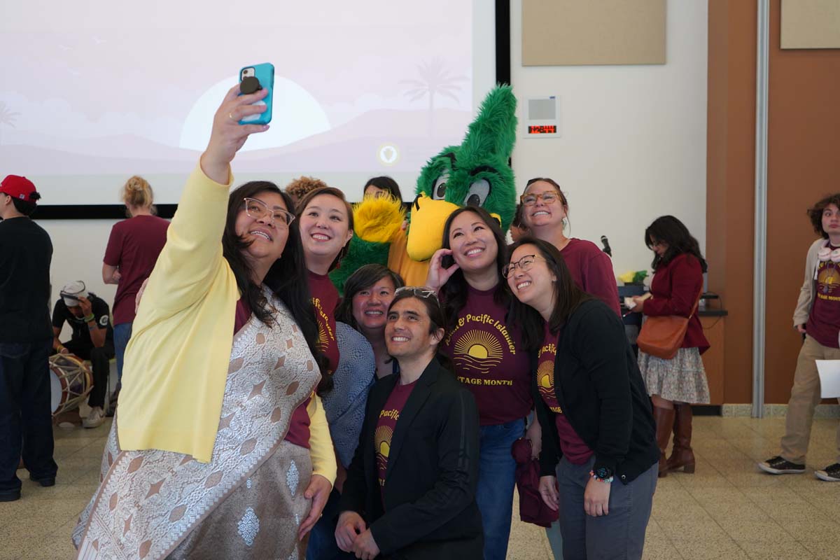 Students attend API Opening Celebration at CHC.