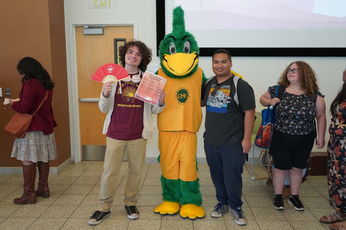 Students attend API Opening Celebration at CHC.