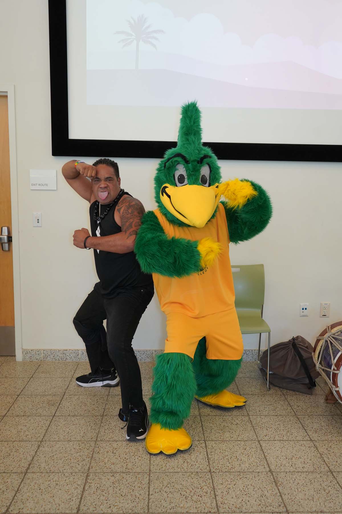 Students attend API Opening Celebration at CHC.