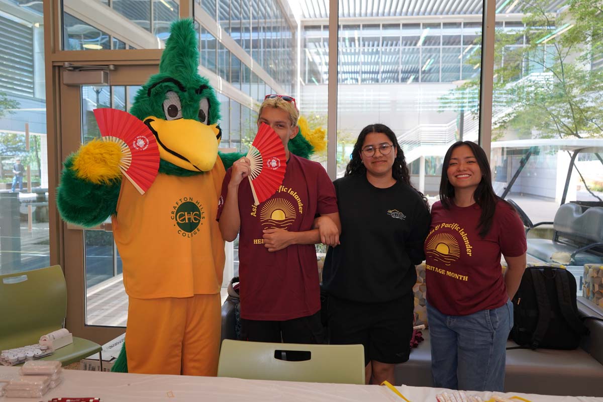 Students attend API Opening Celebration at CHC.