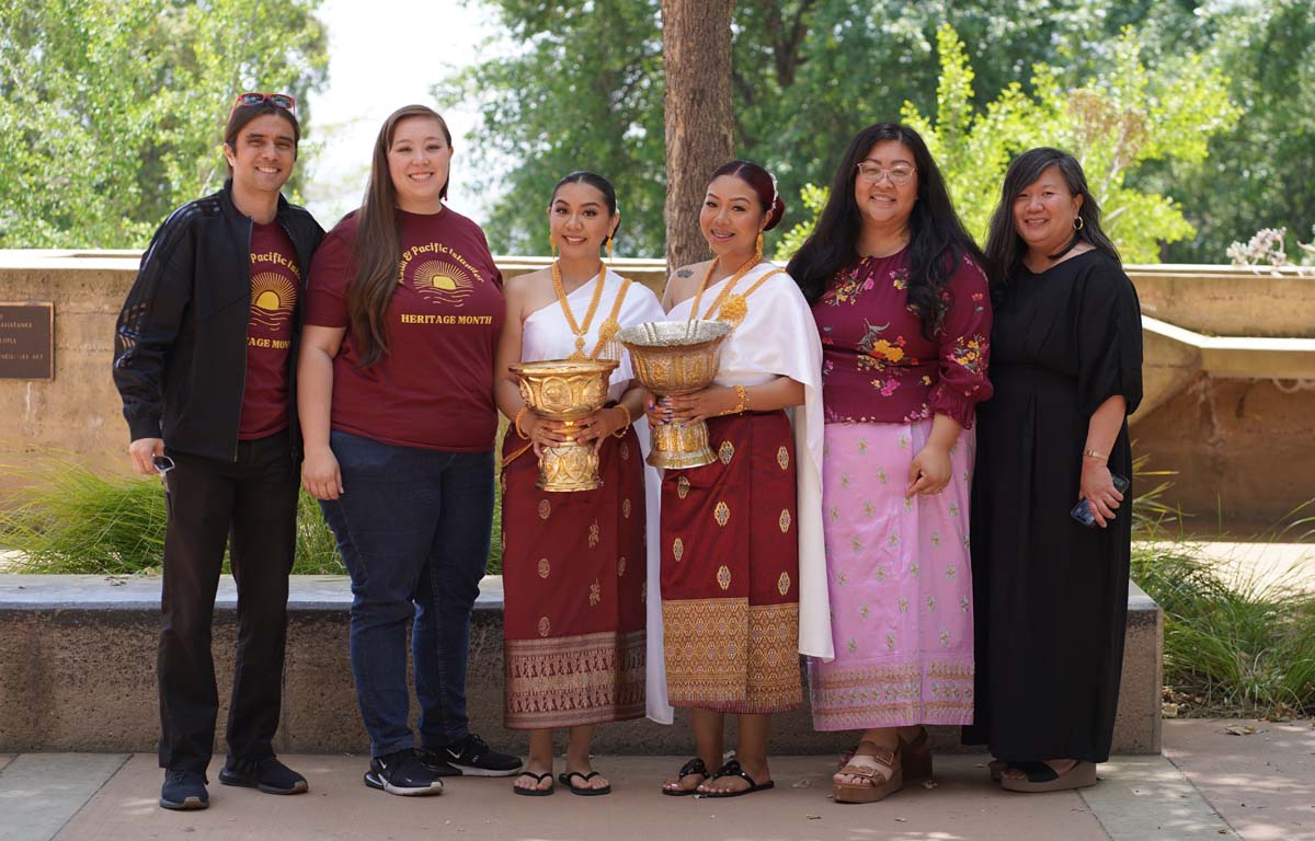 Students attend API Opening Celebration at CHC.