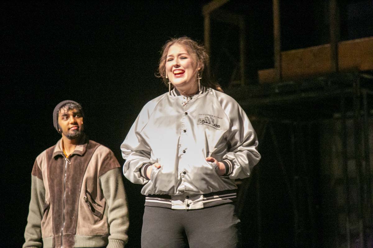 Students perform in The Lightning Thief at CHC.