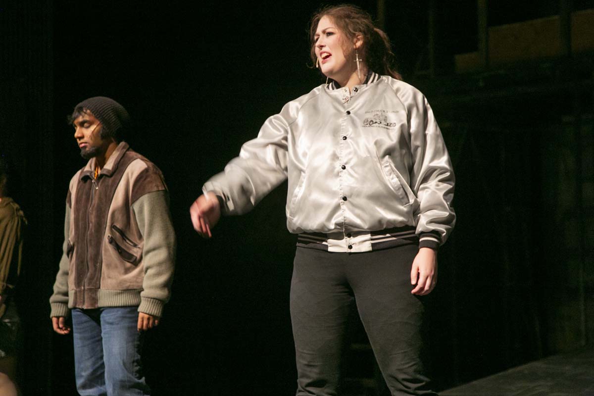 Students perform in The Lightning Thief at CHC.