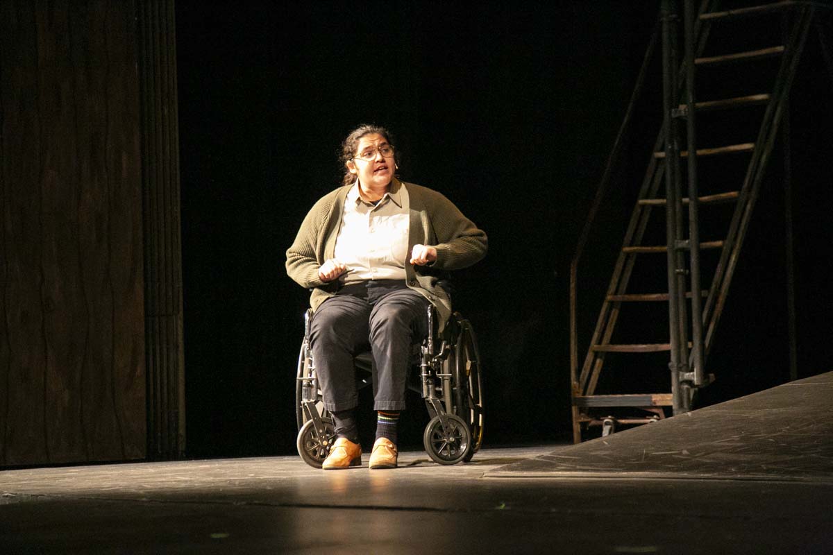 Students perform in The Lightning Thief at CHC.