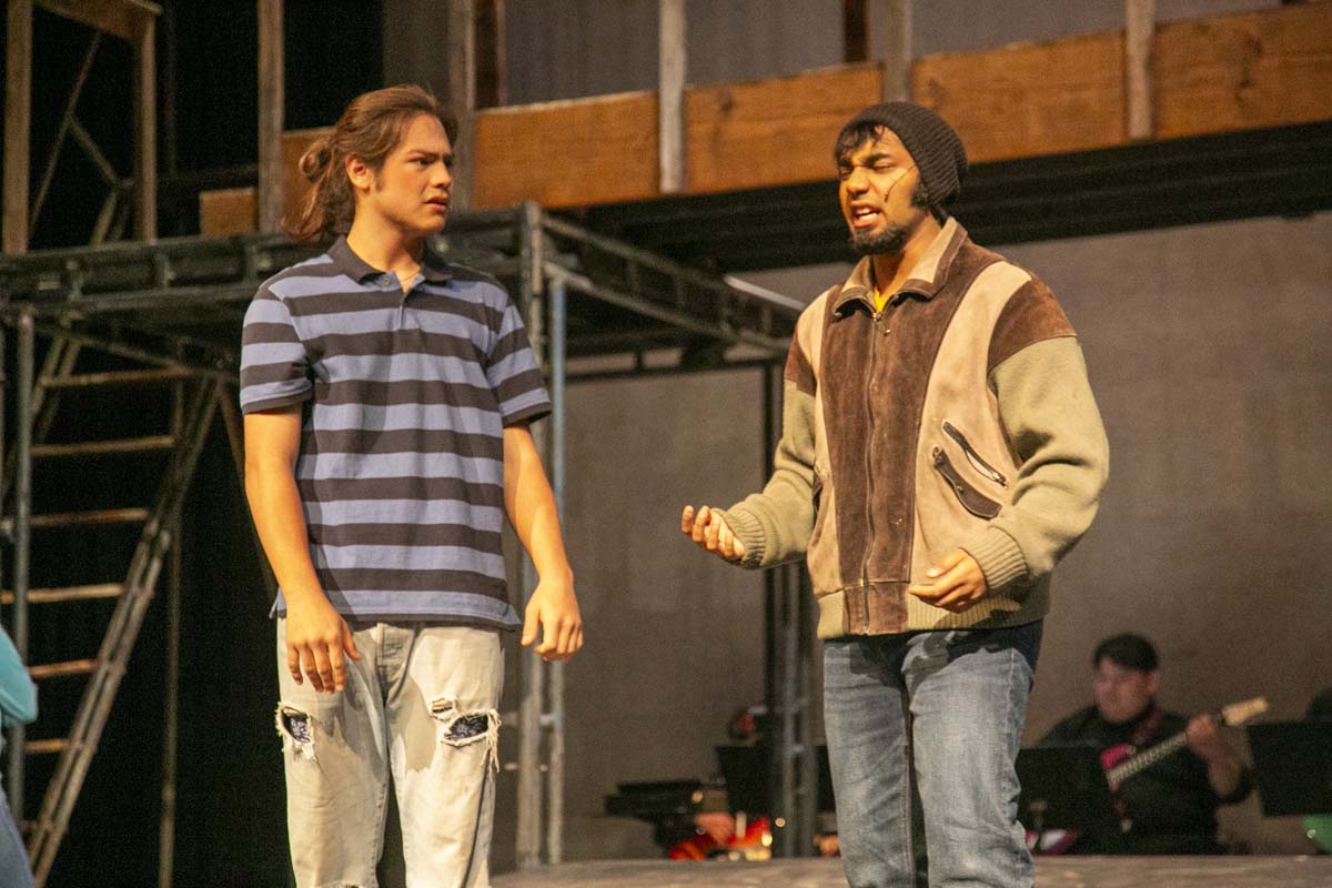 Students perform in The Lightning Thief at CHC.