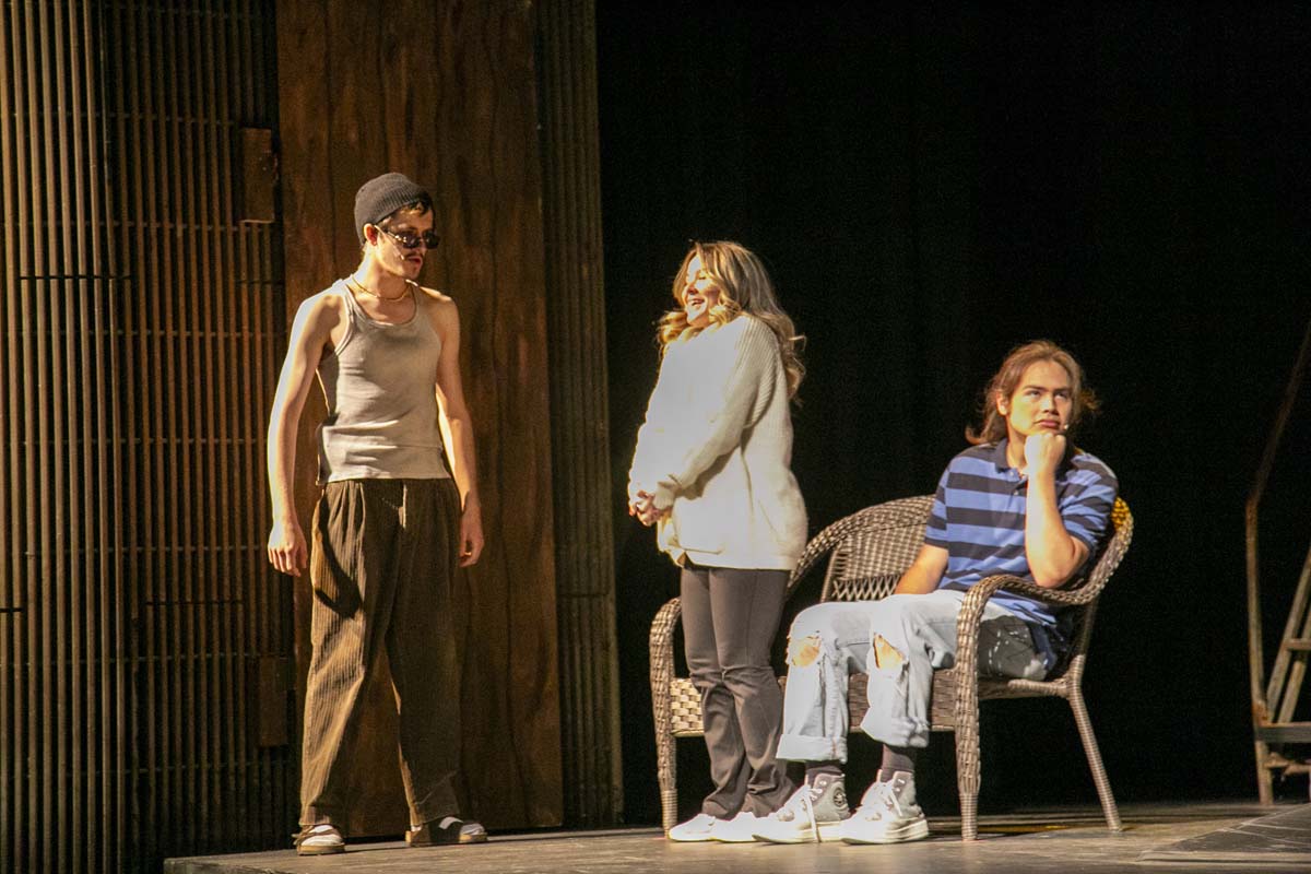 Students perform in The Lightning Thief at CHC.
