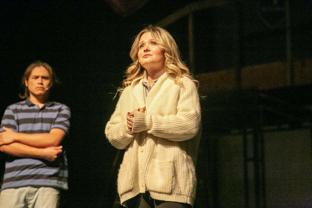 Students perform in The Lightning Thief at CHC.