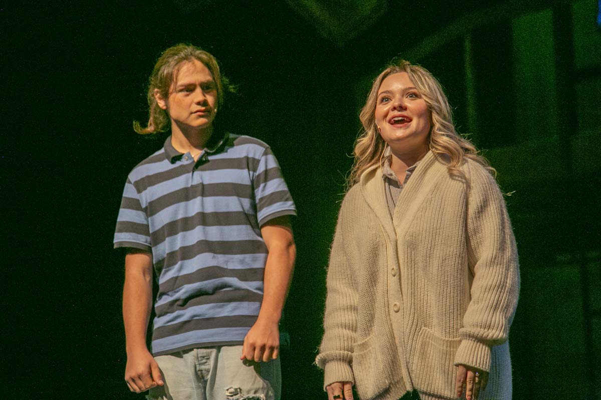 Students perform in The Lightning Thief at CHC.