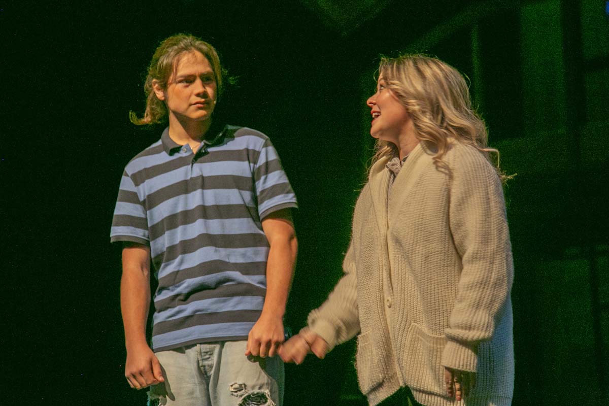 Students perform in The Lightning Thief at CHC.