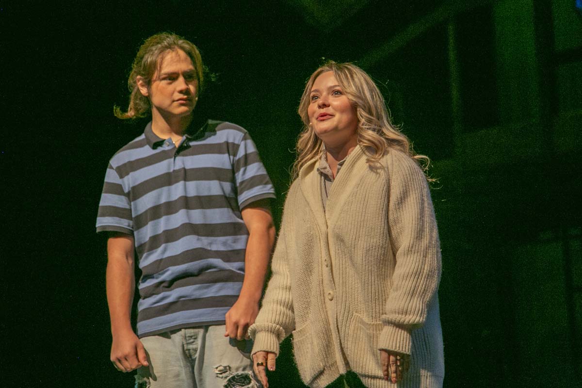 Students perform in The Lightning Thief at CHC.