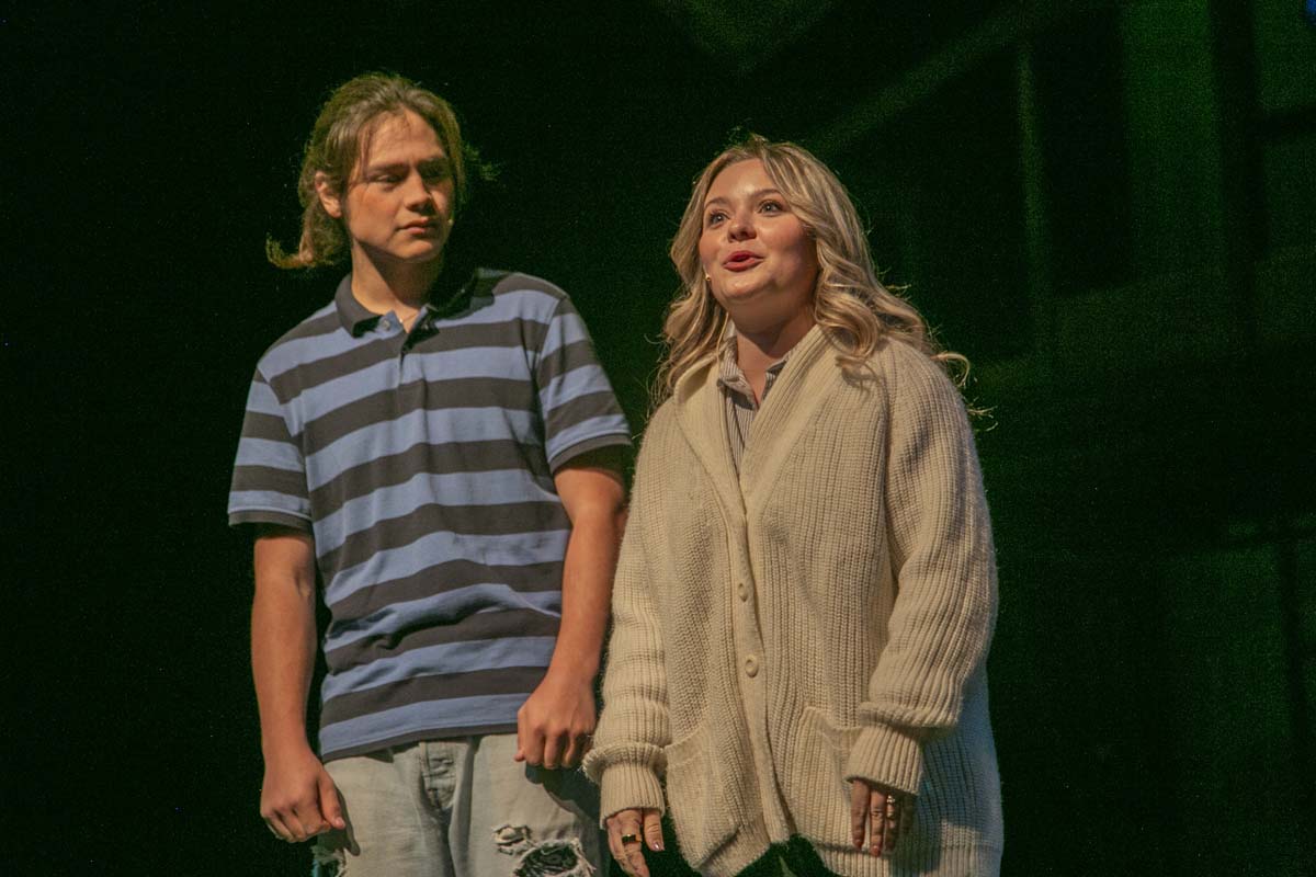 Students perform in The Lightning Thief at CHC.