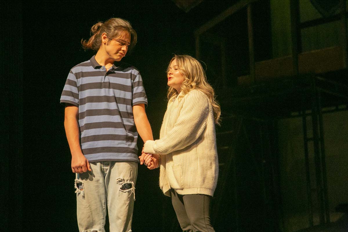 Students perform in The Lightning Thief at CHC.